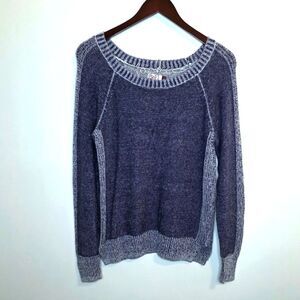 SO Blue Long Sleeve Sweater Size Medium